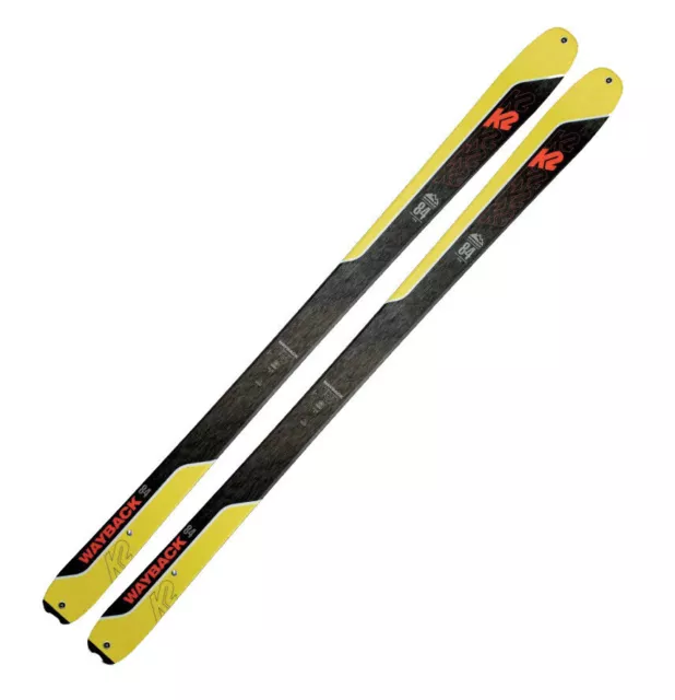 K2 Wayback 84 Herren Tourenski ohne Bindung Backcountry Touringski yellow NEU