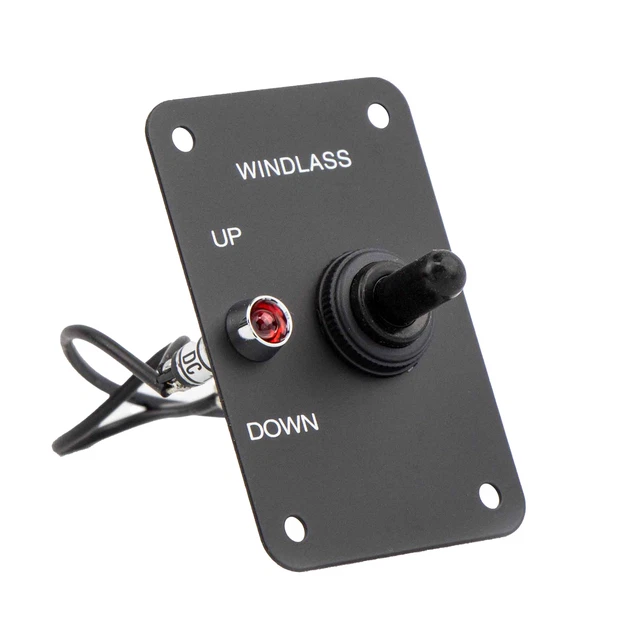FIVE OCEANS ANCHOR Windlass Up/Down Toggle Switch Panel, 12V FO3740 £17 ...