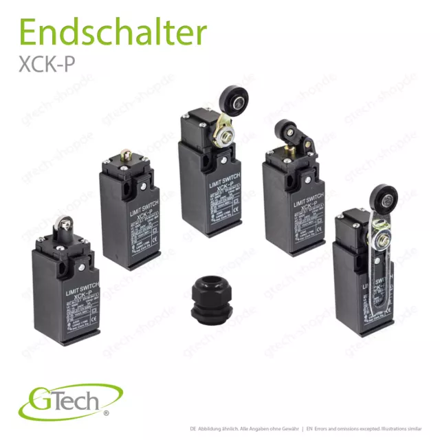 Endschalter CNC Rollenschalter Grenztaster Limit Switch Positionstaster XCK-P kV