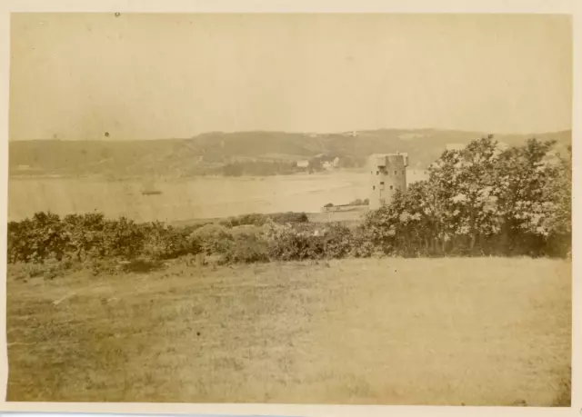 United Kingdom, Jersey Vintage albumen print. Vintage England. Great Britain