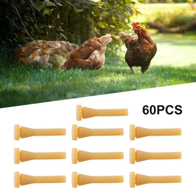 FLEXIBLE RUBBER POULTRY Plucker Finger Chicken Feather Remover Kit ...