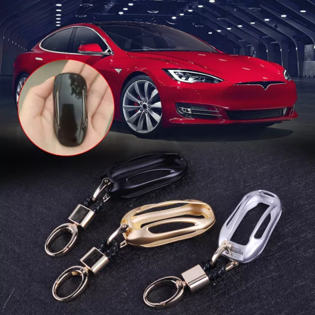 Wallet clés aluminium porte-clés Clip Keychain couverture masculine pour Tesla X