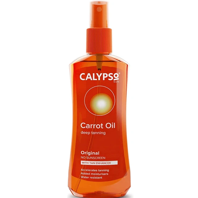 CALYPSO ORIGINAL CARROT Oil Deep Tanning Oil Accelerates tanning 200 ml