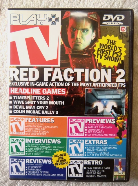 52363 PARAGON DVD 002 Play TV Magazine DVD - Sony PS2