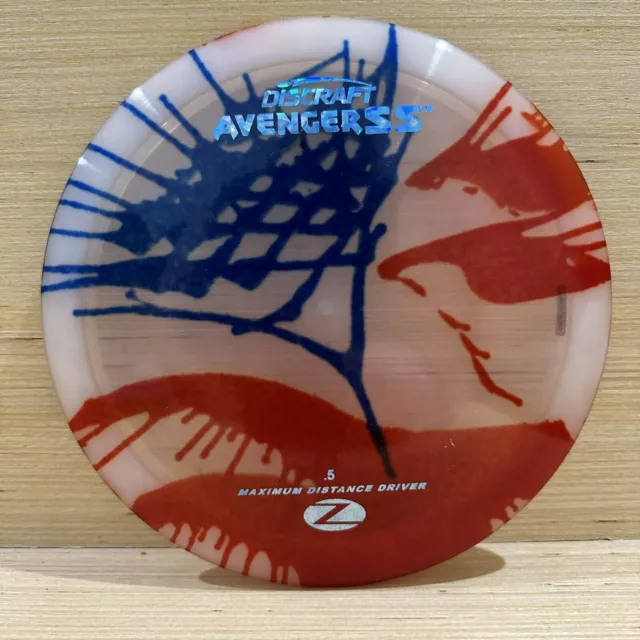 New Discraft Avenger SS | Z Fly Dye | Blue Stamp | 173-174g