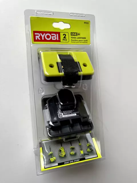 Ryobi ONE+ Tool Plug-In Lanyard Snap for Portable Hand-held Tools P922 