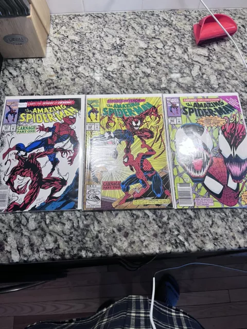 Spiderman Comic Lot