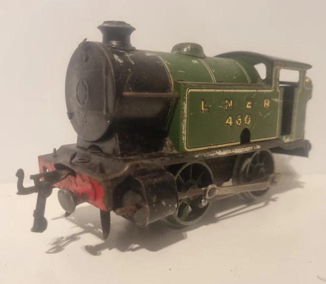 A Hornby O gauge tinplate clockwork 101 tank locomotive (reversing), 0