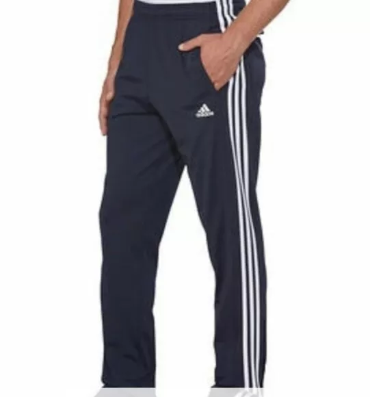 NWT Adidas Tricot JOGGER Pant Men's Track Pants 3 Stripes Legend Ink Navy Blue