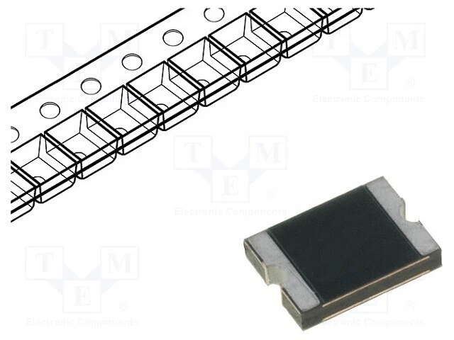 Sécurité: Ptc Polymère 1812L 1812L075/33DR Smd-Polymersicherungen 750mA