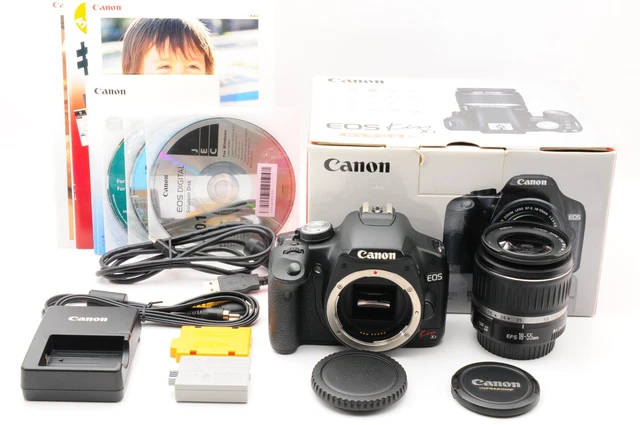 Canon EOS Kiss X3/EF-S 18-55mm IS (良品） Canon EOS Kiss X3 DSLR Camera w/ EF-S 18-55mm IS Lens Kit