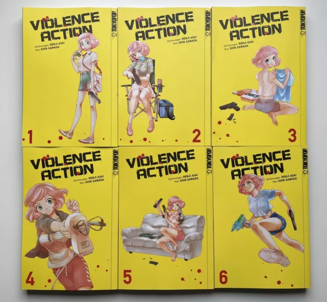 Violence Action Manga 1-6 Tokyopop + Extra *komplett*