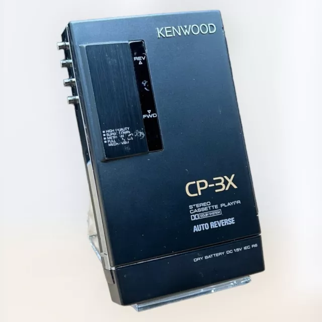 Kenwood CP-3X / Walkman / tragbarer Kassettenspieler / Sammlerstück / kompakt