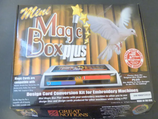 Kit Mini Magic Boxplus raro difícil de encontrar para bordar. Extras incluidos