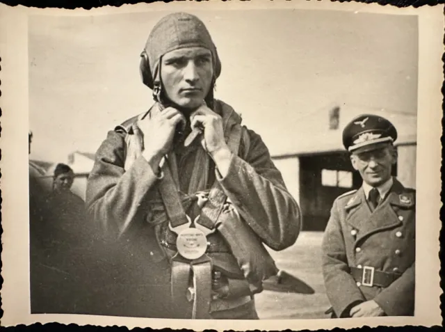 GERMAN PHOTO ww2 ARCHIVE : Pilote LUFTWAFFE