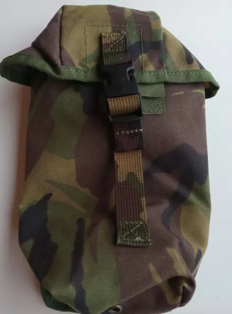 Dutch Army Utility Pouch Bag DPM Military Pocket MOLLE Woodland Camo Small