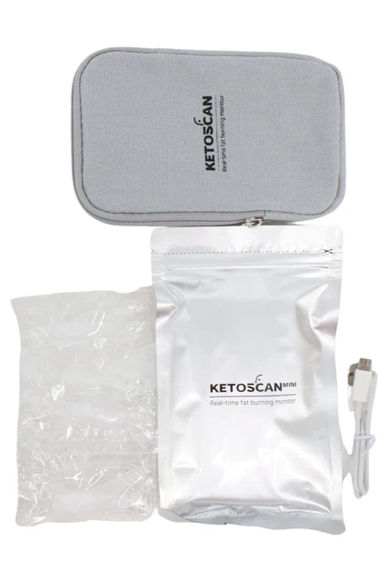 ACE Ketoscan Mini analizador de grasa corporal en blanco - ¡Excelente estado!