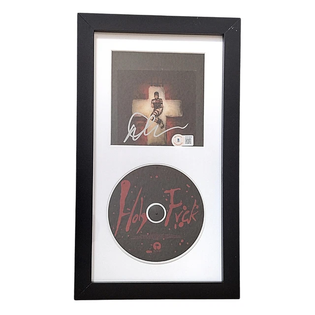 Demi Lovato Authentic Autograph CD Holy Fvck Beckett Album Cover Framed COA Auto