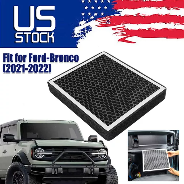 Air Filter Replacement Activated Carbon Accessories For Ford Bronco 2021-2024 AD
