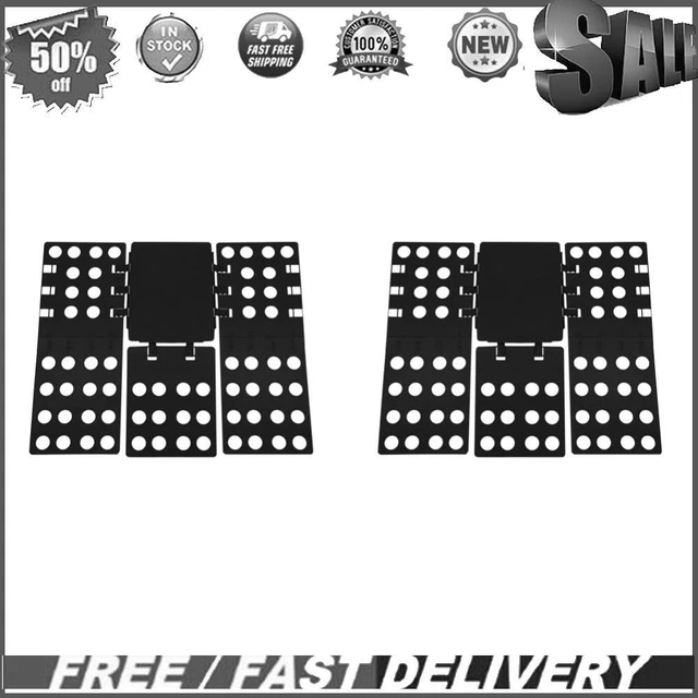 Supporto tessuto in plastica organizer scheda indumento pieghevole strumenti di stoccaggio (nero)