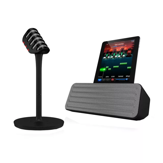 Enceinte bluetooth karaoké Star Voice avec 2 micros, Enceintes Bluetooth