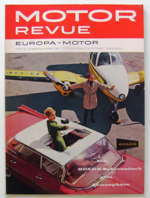 Motor Revue 1960 Nr. 34: * Ferrari 250 GT Berlinetta * Borgward 2,3 Ltr. * Lotus