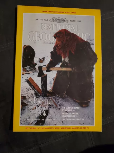 National Geographic Magazine March 1990