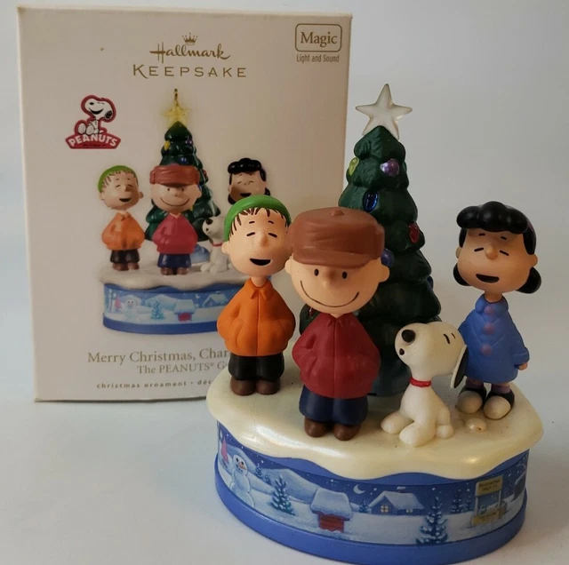 HALLMARK 2010 MERRY CHRISTMAS CHARLIE BROWN Keepsake The Peanuts Gang