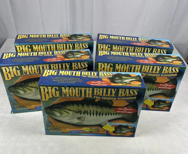 Vintage 1999 Gemmy Singing Big Mouth Billy Bass pour (pièces ou