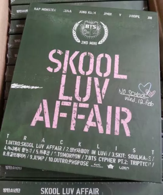 In Stock! BTS [SKOOL LUV AFFAIR] 2ND MINI ALBUM - KPOP SEALED NEW+AUS TRACKING