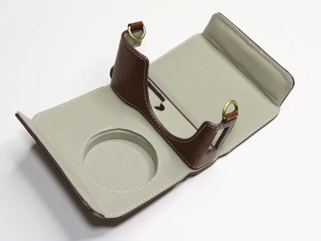 Leather Camera Protect Case For Ricoh GRIII GRII GR3 GR2 GRIIIX GR3X With Strap 9