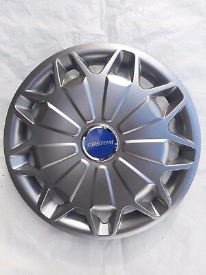 16" Wheel Trims To Fit Ford Transit Custom Van 2013 - Set Of 4 Trims With Badges