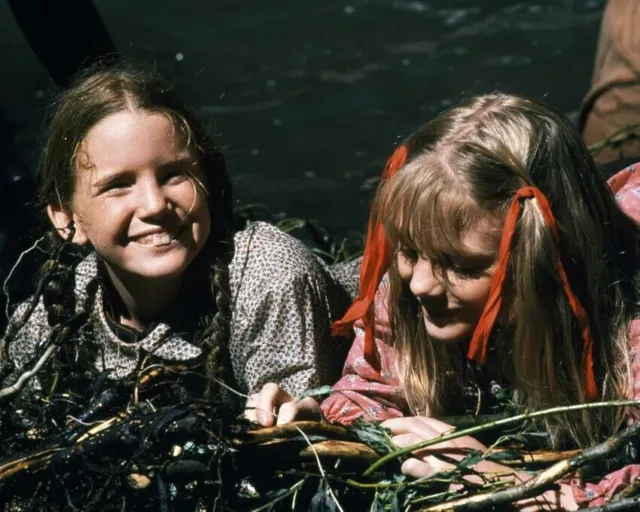 Little House On The Prairie Melissa Gilbert Alison Arngrim  8x10 PRINT PHOTO