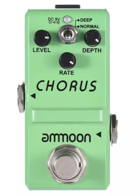 Ammoon Series Guitar Effect Pedal Chorus Effects Guitar Pedal - UK Supplier