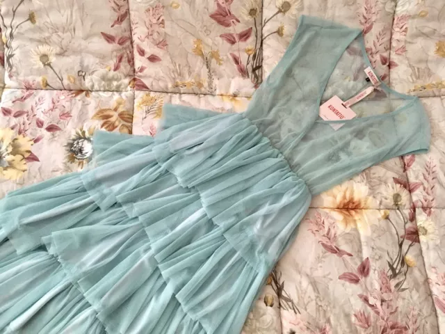 Abito lungo deals verde tiffany