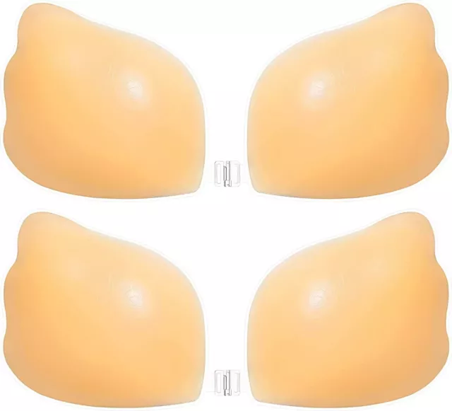 Sticky Bra, Invisible Adhesive Bra, Reusable Strapless Bras for Women 2  Pairs