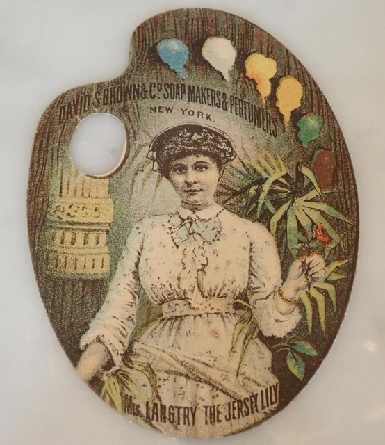 DS Brown and Company New York New York Toilet Soaps Trade Card