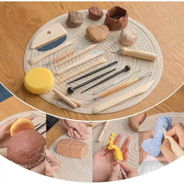 Modellieren Keramikwerkzeugset Polymer-Tonwerkzeug Für Handaufbauprojekte