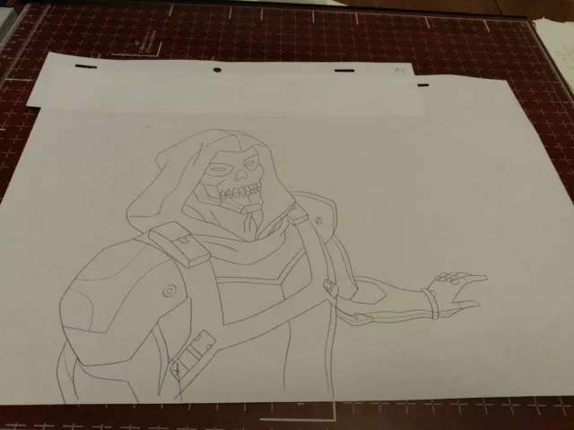 Marvel animation cels  Art  Comic books TV  ULTIMATE SPIDERMAN TASKMASTER anime