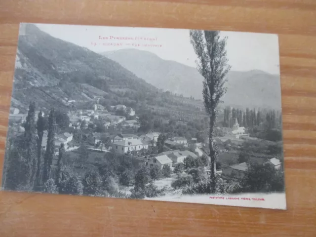 CPA 65 SIRADAN VUE GENERALE carte postale ancienne