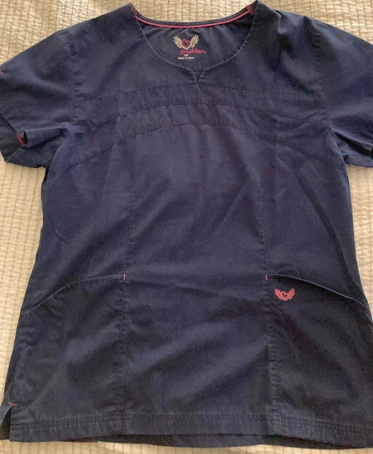 SUMMER WEIGHT SCRUBS Pre-Owned LARGE Two Tops One Jacket