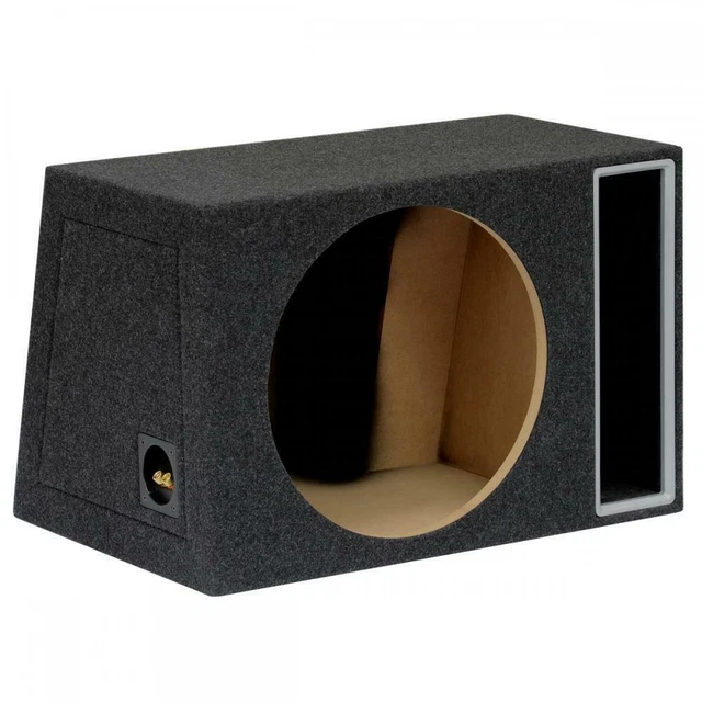 38.1cm 38cm MDF Nero Porta Auto Altoparlante Audio Sub Subwoofer Bass Box 70L