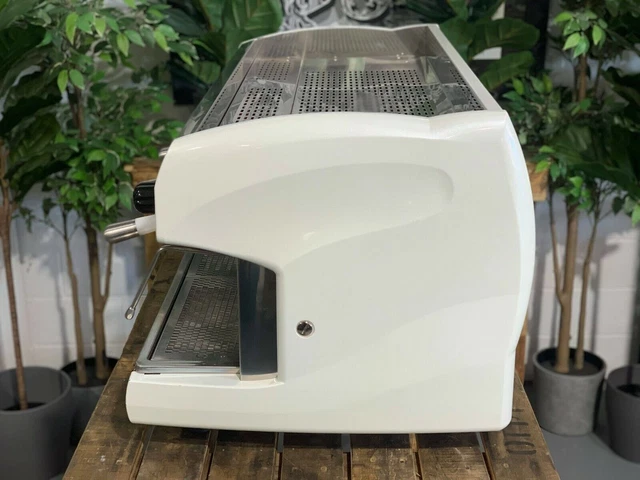 Wega Polaris 3 Gruppi Bianca Tazza Alta Macchina Caffè Espresso... 4
