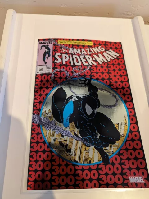 Amazing Spider-Man 300 Foil Variant 2023 Facsimile Nm Classic Mcfarlane!