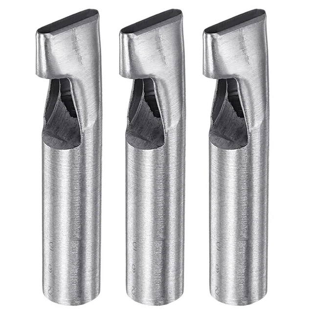 Agujero ovalado de 3 piezas 5 X 26 mm cortador hueco de cuero, matrícula troquelada losiva R8O1