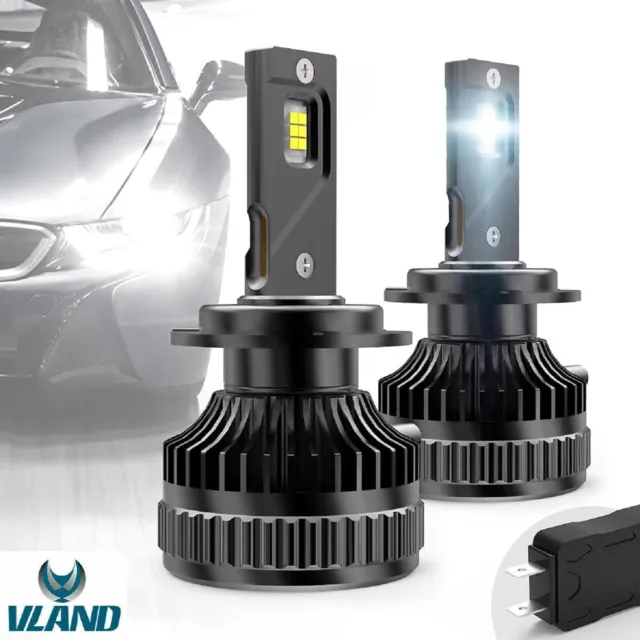 VLAND D2S D2C D2R D2H D4C D4S D4R LED Headlight Bulbs 6000K/set High Low beam