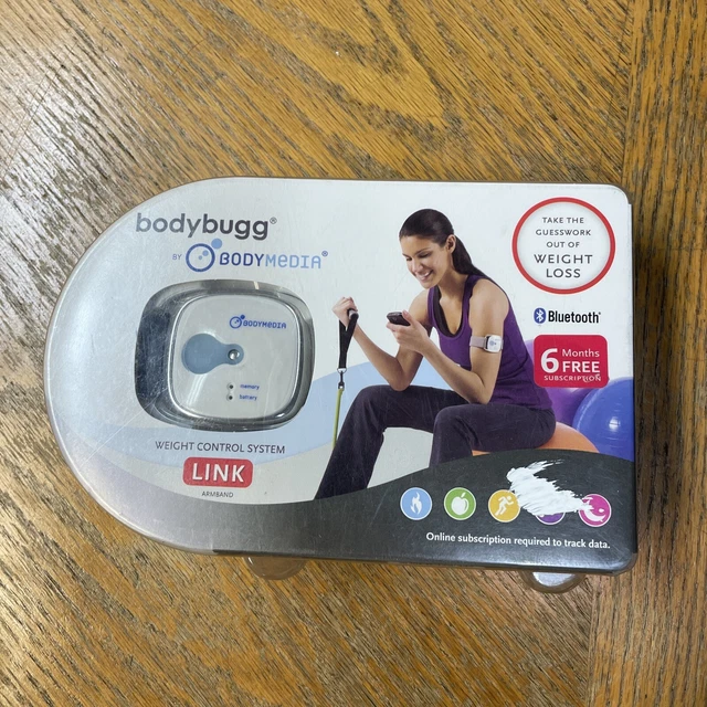 Bodybugg Link Armband By Bodymedia Weight Control System BLUETOOTH Brand New NIP