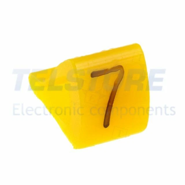 1Confezione  Segna cavi per cavi e fili 1,7÷3,5mm H 6mm A 6mm L 5mm  .