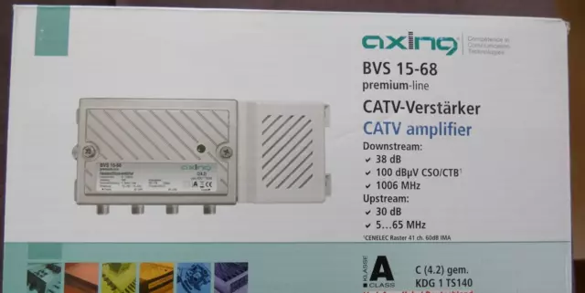 Axing BK-Verstärker BVS 15-68 38dB BVS01568