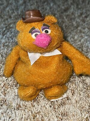 Vintage￼ 1979 The Muppets Fozzie Bear Fisher Price #865 Plush Doll Beanie